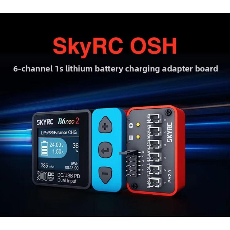 SKYRC1S LiPo Oplaad-uitbreidin - Skyrc B6 Neo Smart Charger recensie en prijs